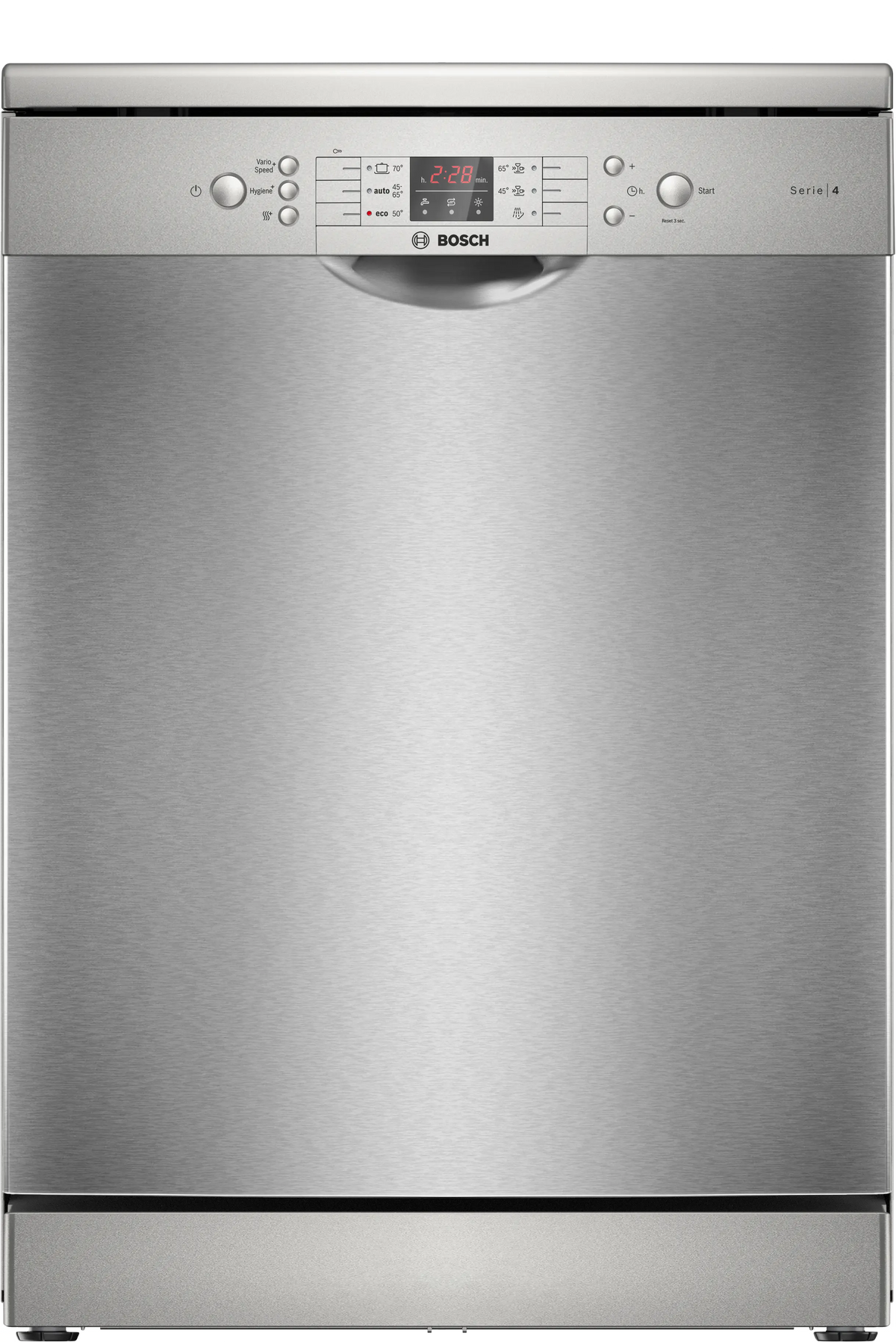 Bosch 14 Place Setting Series 4 Dishwasher 60 cm Brushed steel SMS46FI20Z-1