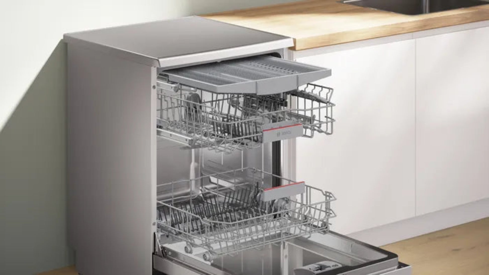 Bosch 13 Place Setting Dishwasher Stainless Steel SMS46NI00Z-4