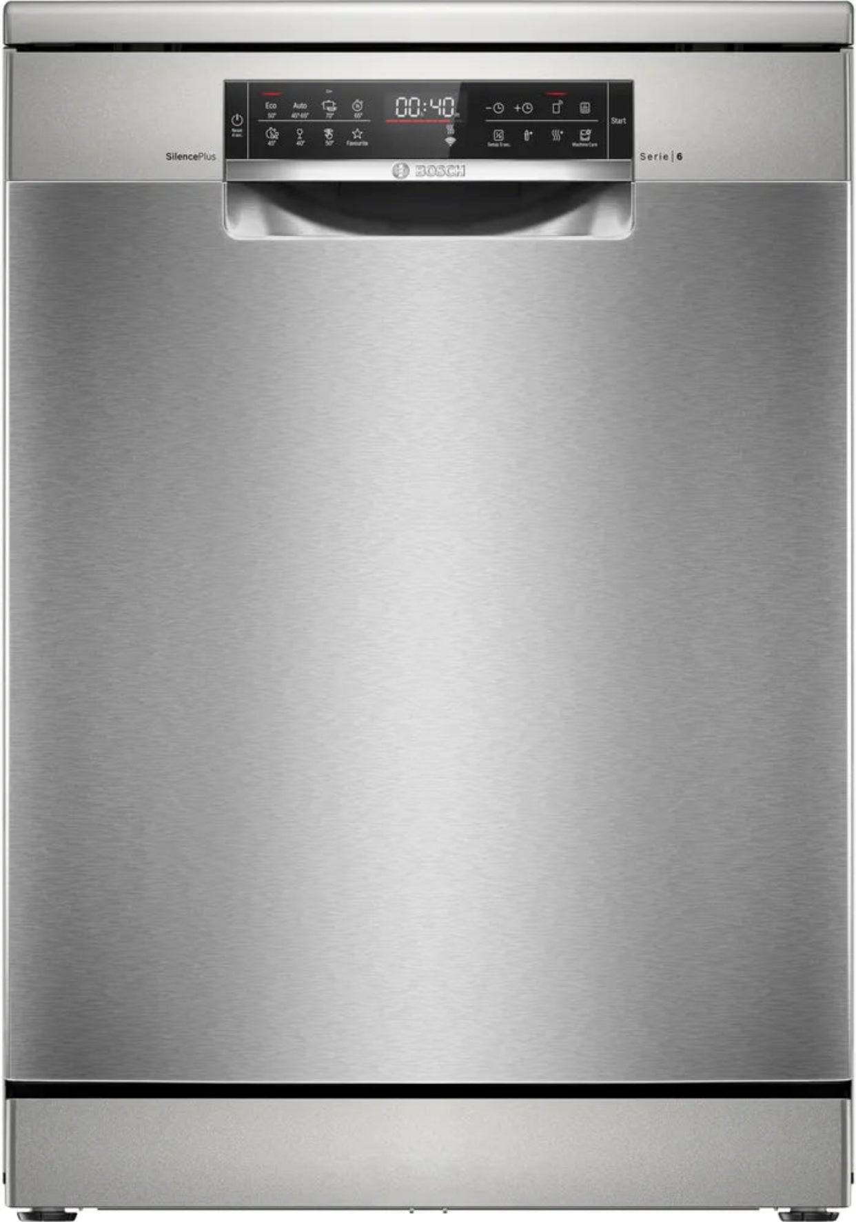 Bosch 14 Place Setting Dishwasher Silver SMS6HCI02Z