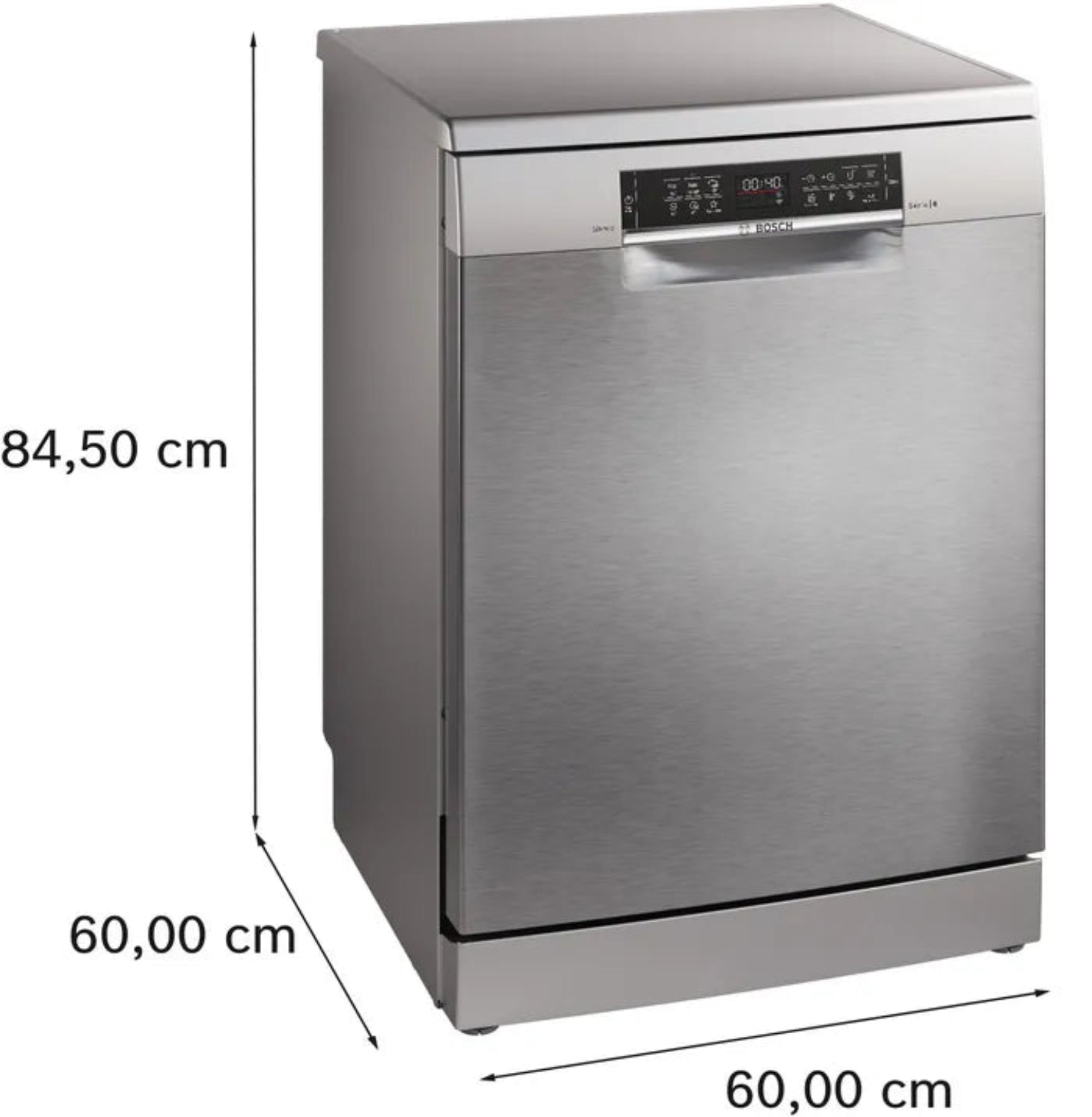 Bosch 13 Place Setting Dishwasher Stainless Steel SMS6HMI04Z-9