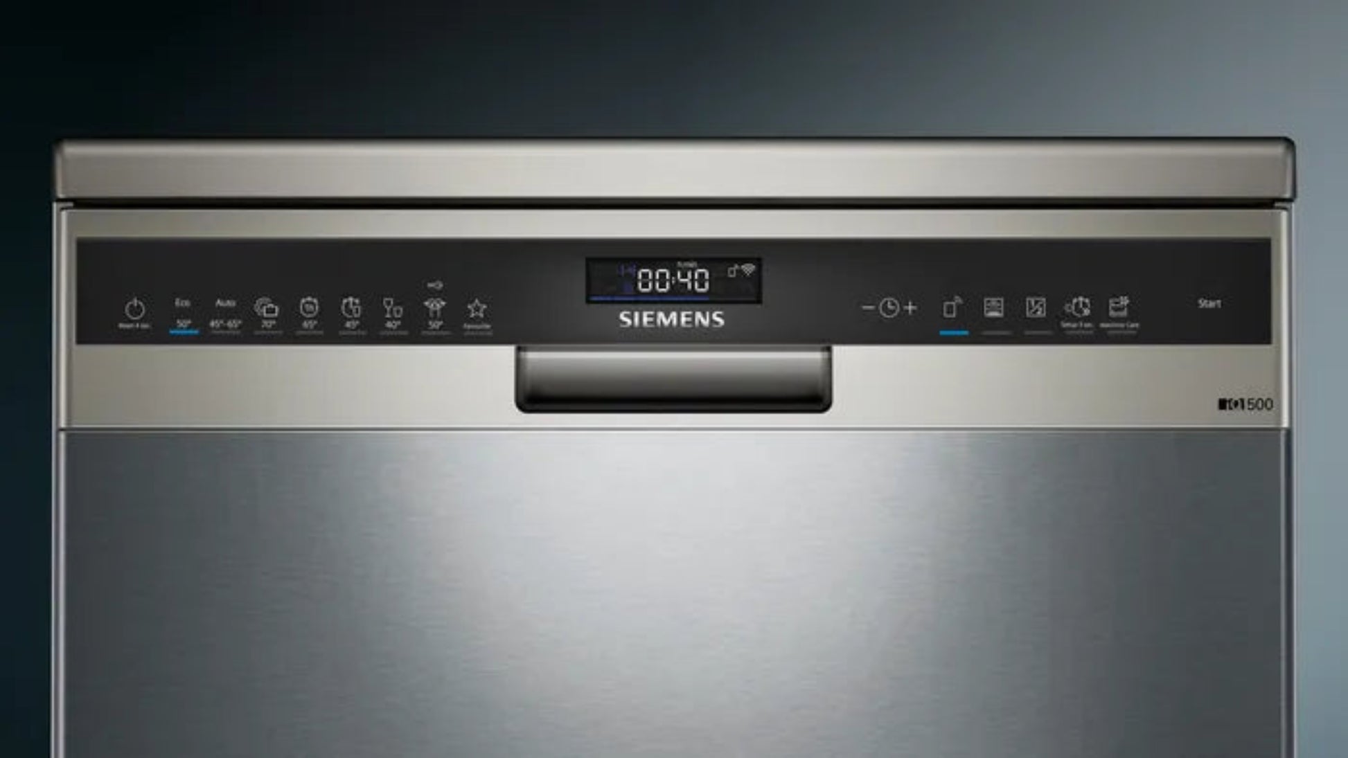Siemens 13 Place Setting Dishwasher Silver Inox SN25EI02CZ-9