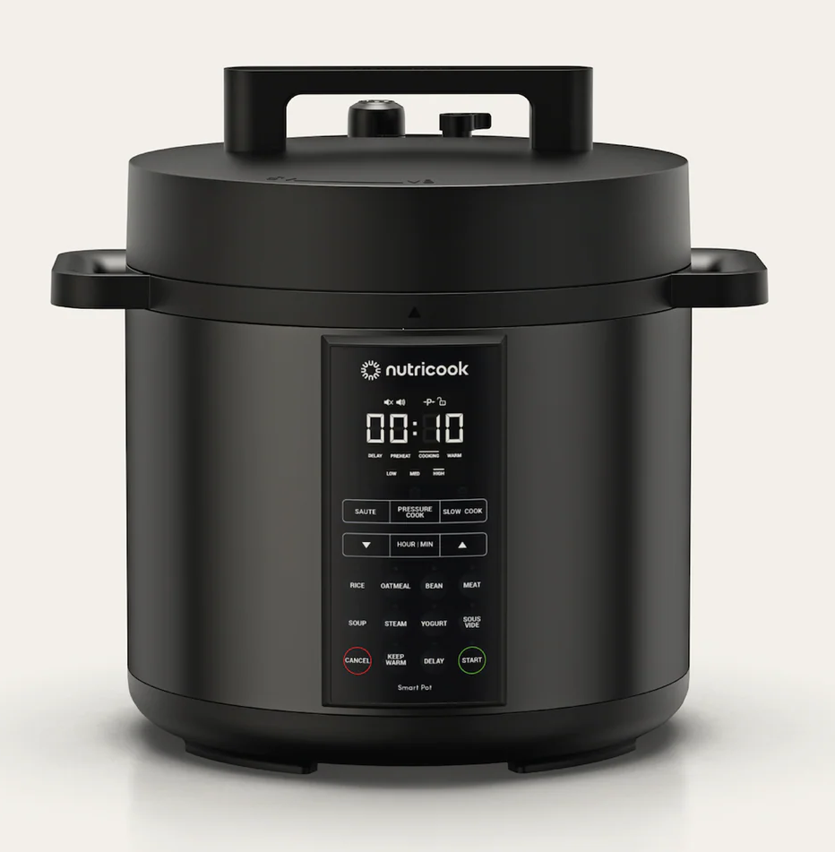 Nutricook Smart Pot 8 Litre 9-In-1 Instant Electric Pressure Cooker SP208K-SA-1