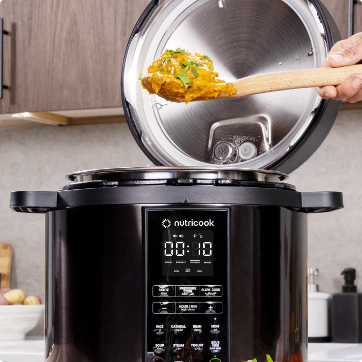 Nutricook Smart Pot 8 Litre 9-In-1 Instant Electric Pressure Cooker SP208K-SA-5