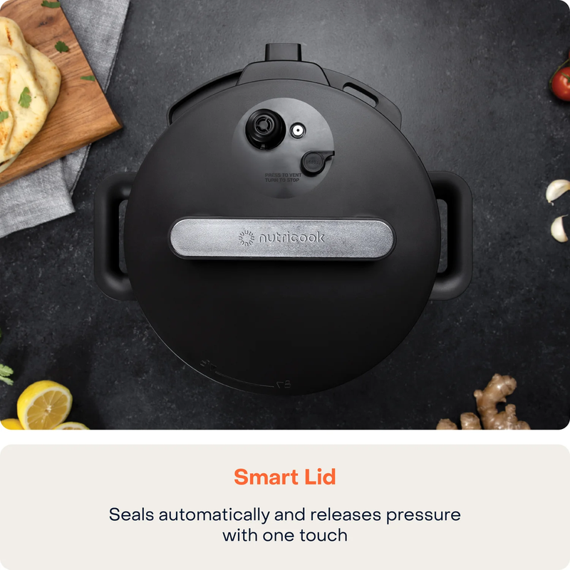 Nutricook Smart Pot 8 Litre 9-In-1 Instant Electric Pressure Cooker SP208K-SA-10