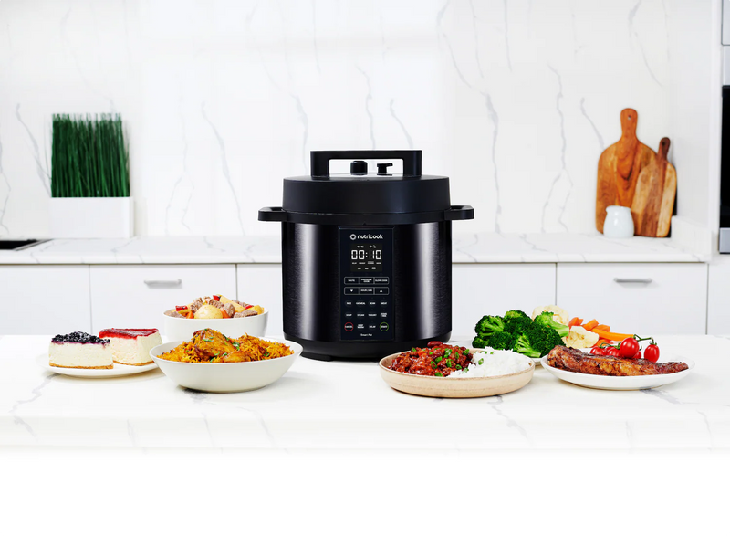 Nutricook Smart Pot 8 Litre 9-In-1 Instant Electric Pressure Cooker SP208K-SA-6