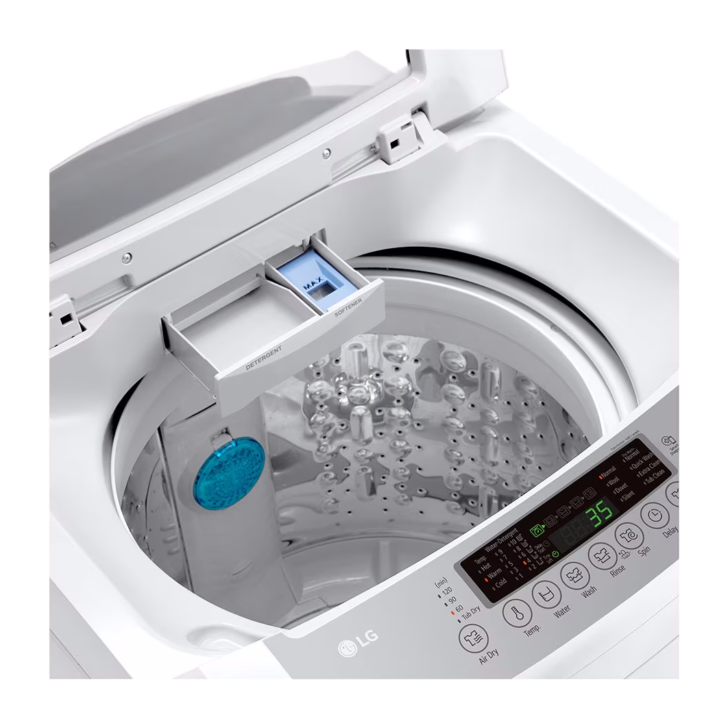 LG 17kg Top Loader Washing Machine White T1785NEHT