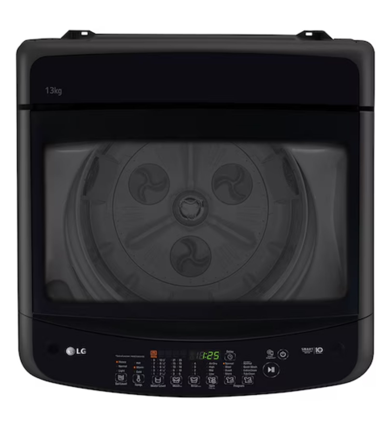 LG 13kg Smart Inverter Top Loader Washing Machine Middle Black T2381NEHL2