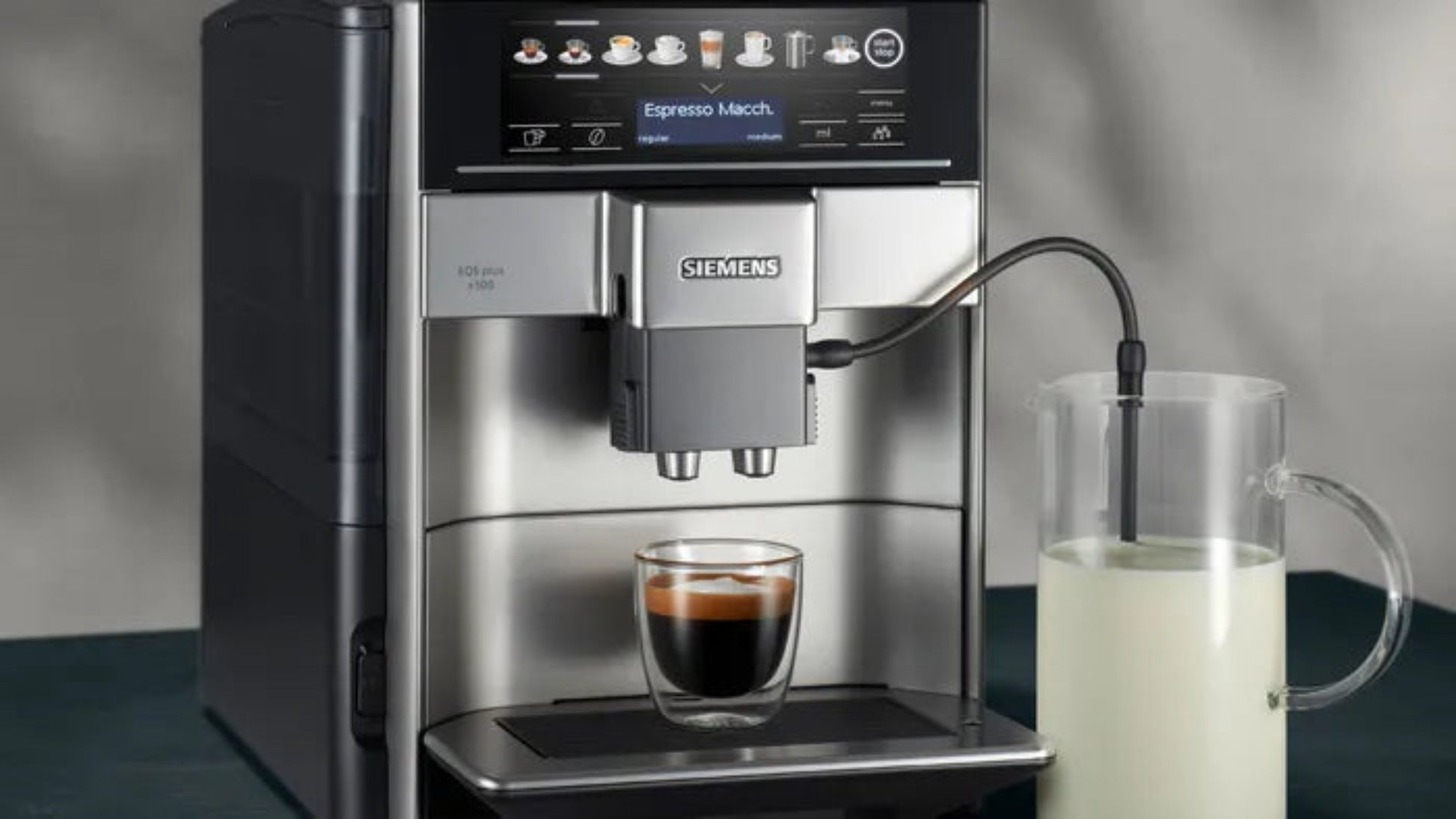 Siemens Coffee Machine Black TE655203RW-5