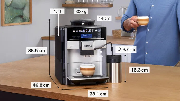 Bosch Coffee Machine Silver TIS65621RW