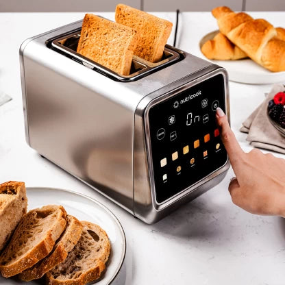 Nutricook Digital 2 Slice Stainless Steel Toaster TS201-SA-2