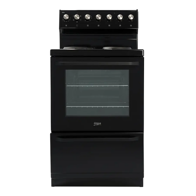 Univa Freestanding Stove Black U116B-1-1