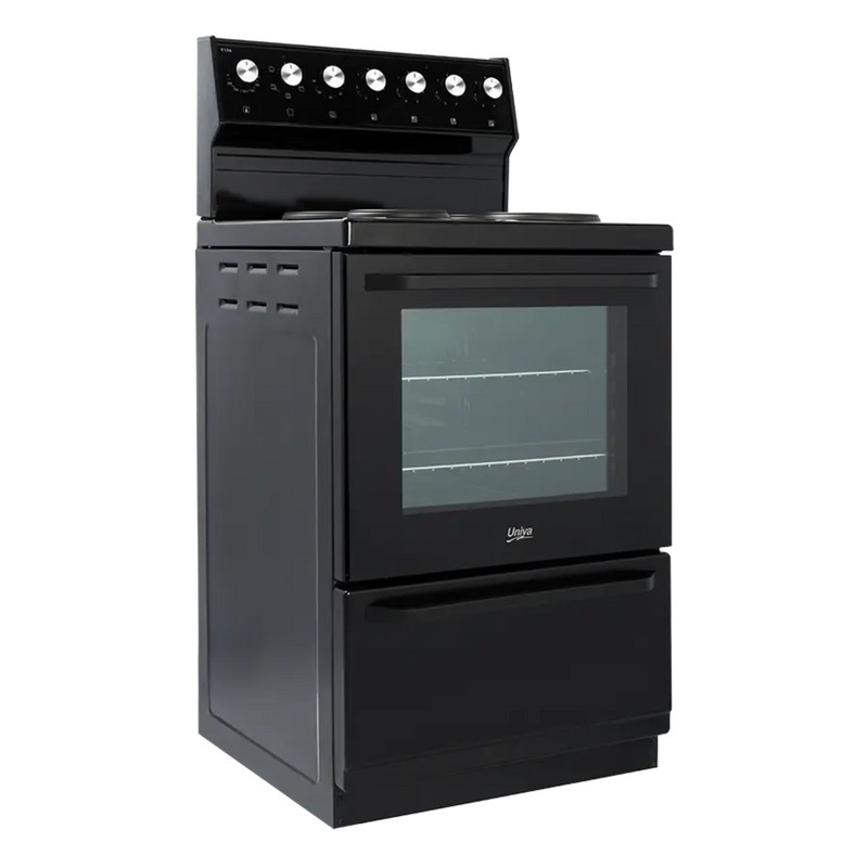 Univa Freestanding Stove Black U116B-1-2