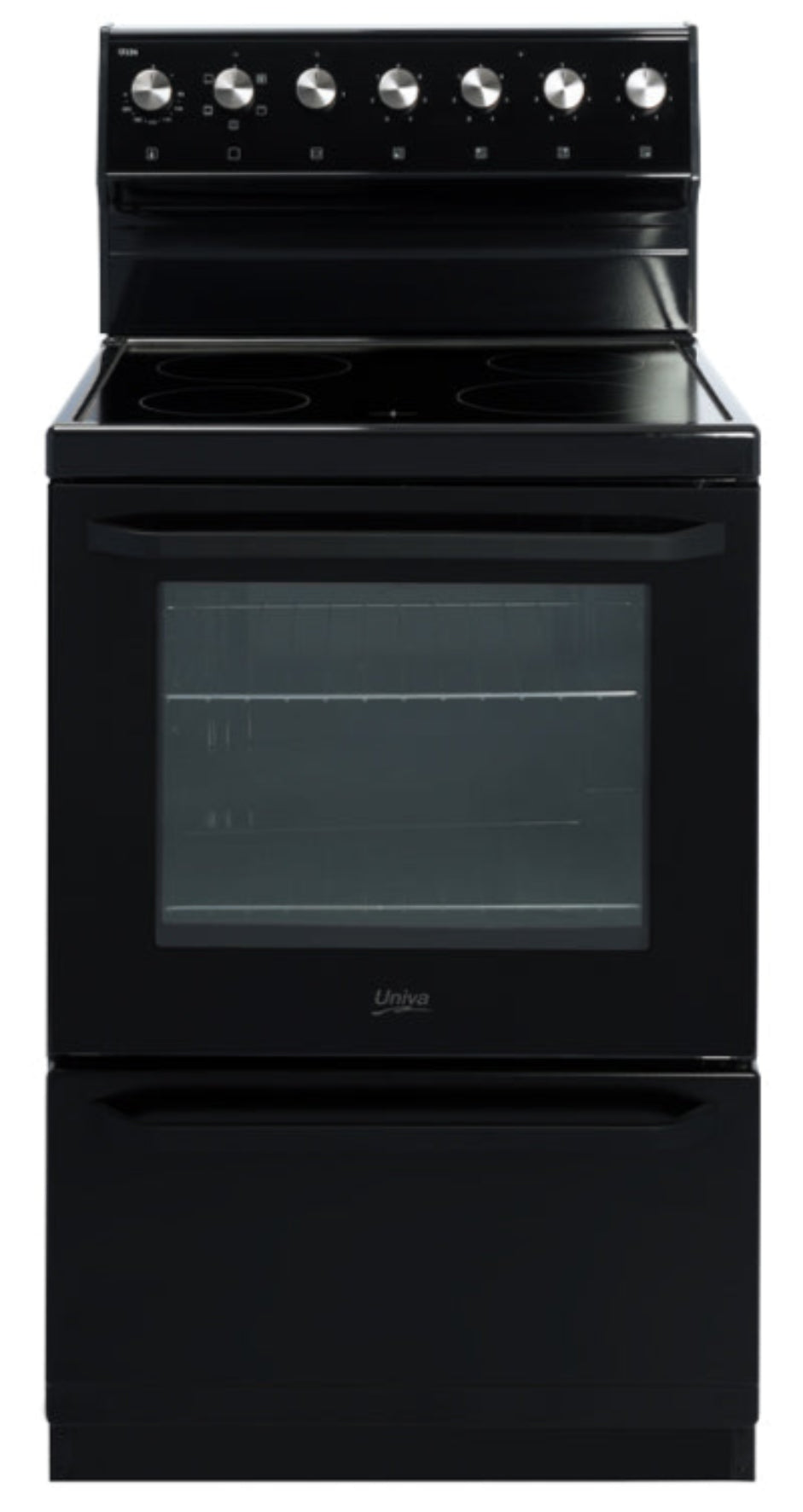 Univa Stove Black U126CB-1-1