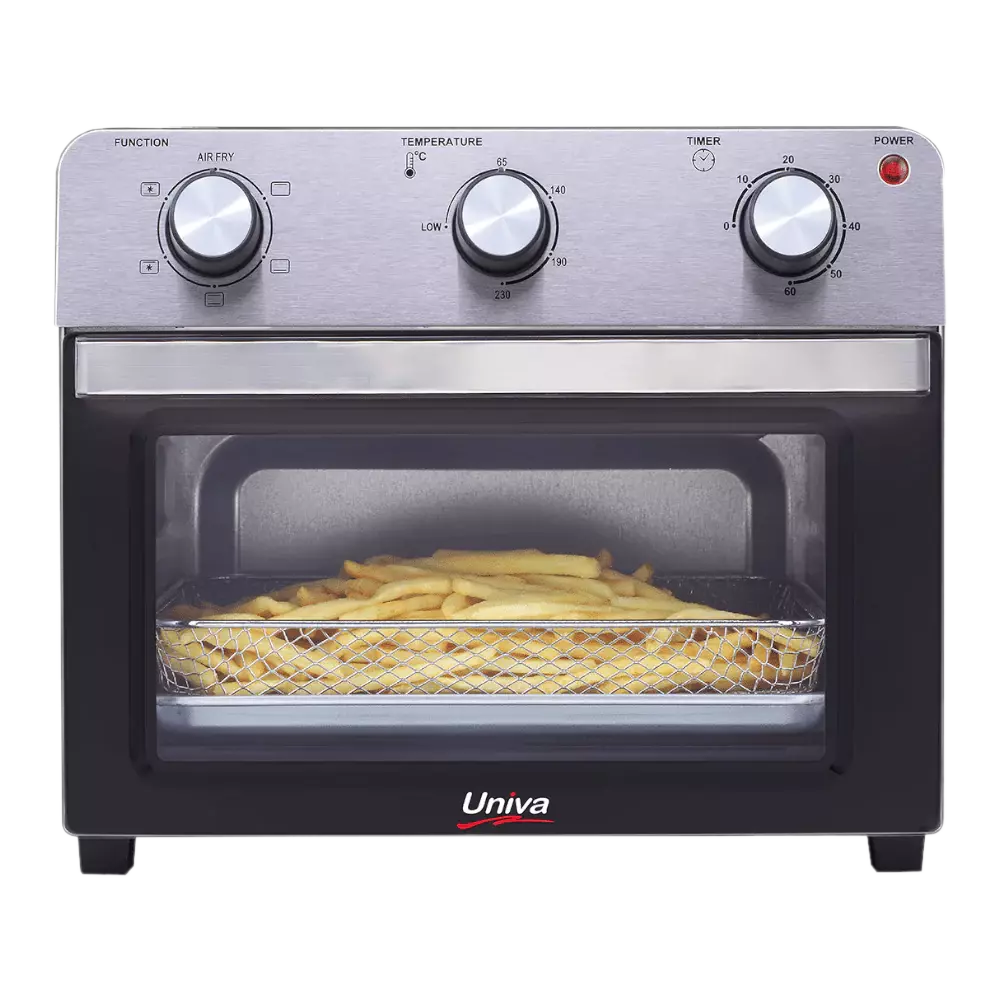 Univa 22L Air Fryer Black UAF2200B-1