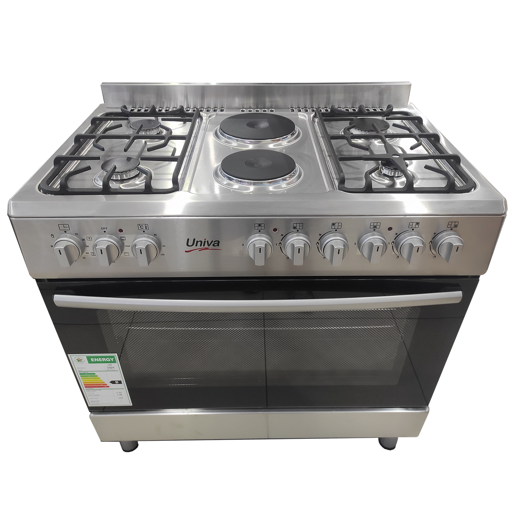 Univa 107L Gas/Electric Oven S/Steel UGE019SI2H-1