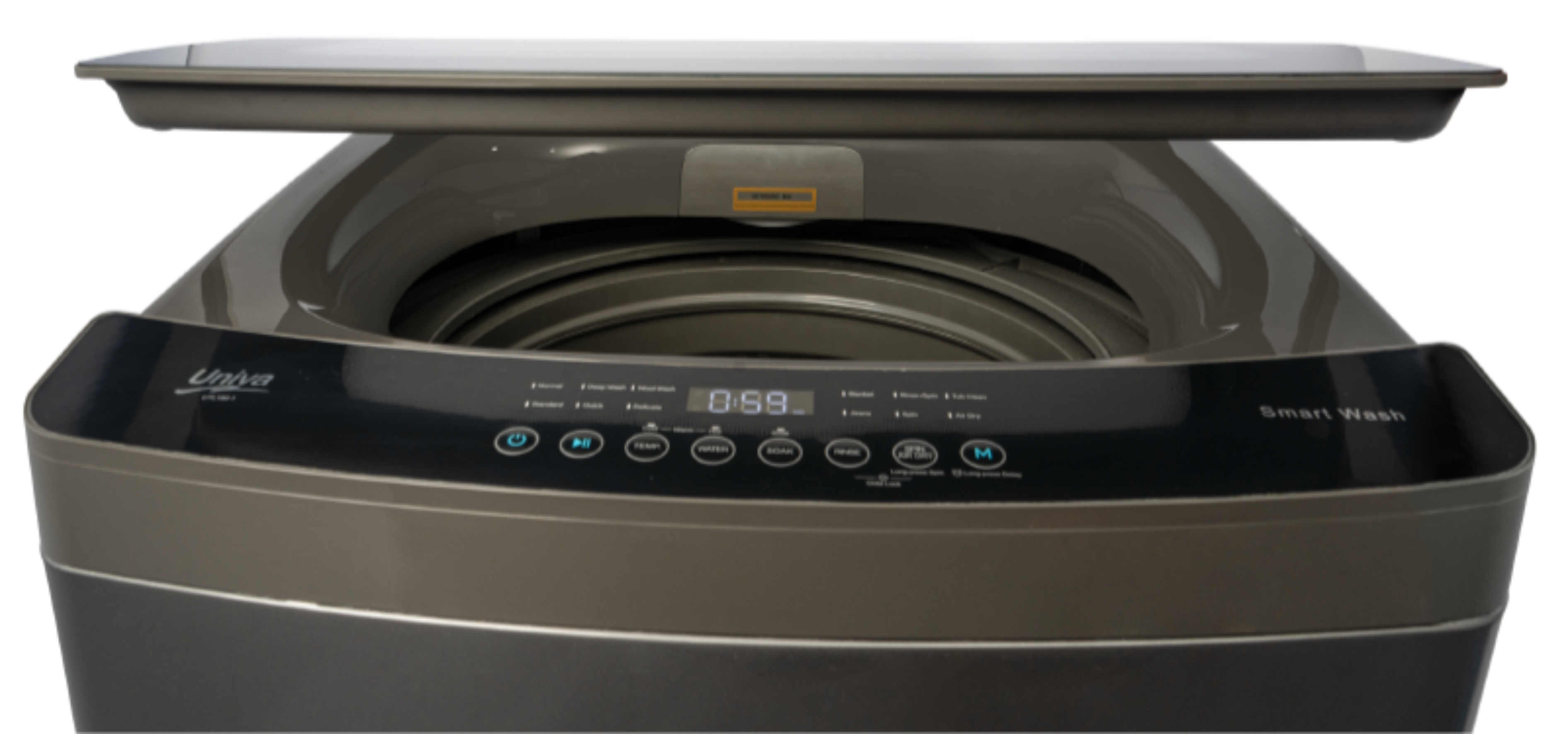 Univa 18Kg Dark Grey Top Loader Washing Machine - UTL180-1