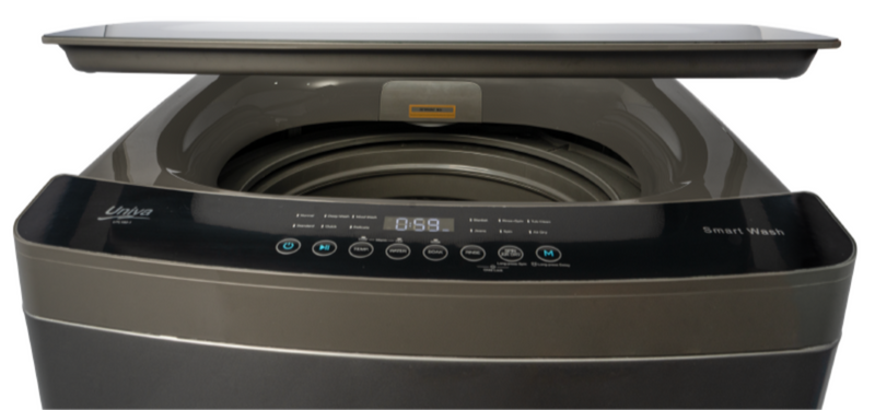 Univa 18Kg Dark Grey Top Loader Washing Machine - UTL180-1-3