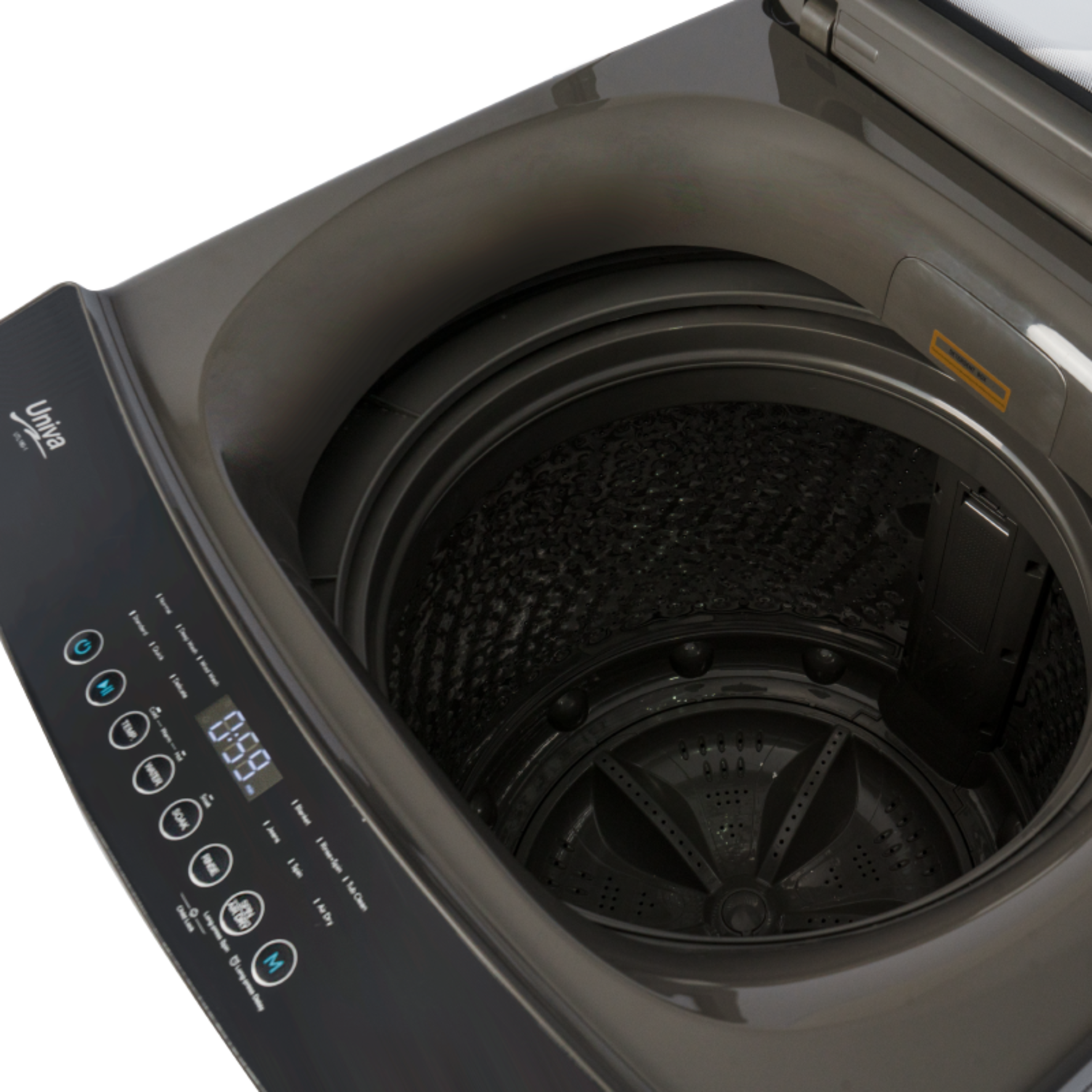 Univa 18Kg Dark Grey Top Loader Washing Machine - UTL180-1-5