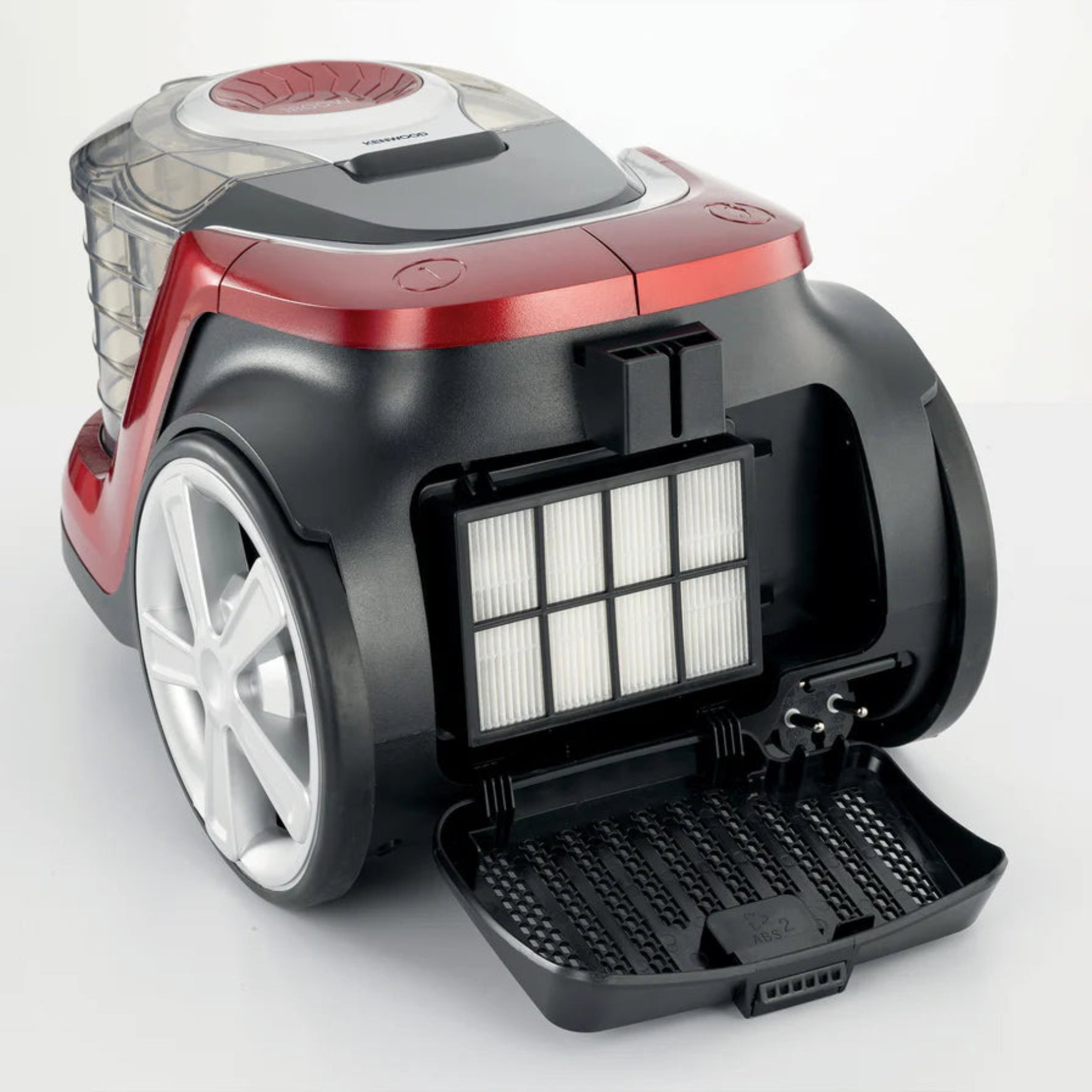 Kenwood Bagless Vacuum Cleaner Black/Red  VBP75.000BR