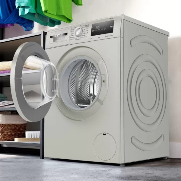 Bosch 7kg Front Loader Washing Machine Silver Inox WAN24166ZA