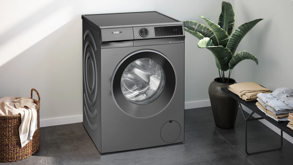 Siemens iQ500 Front loader Washing Machine 10 kg Cast iron grey WG54K2ZRZA-5