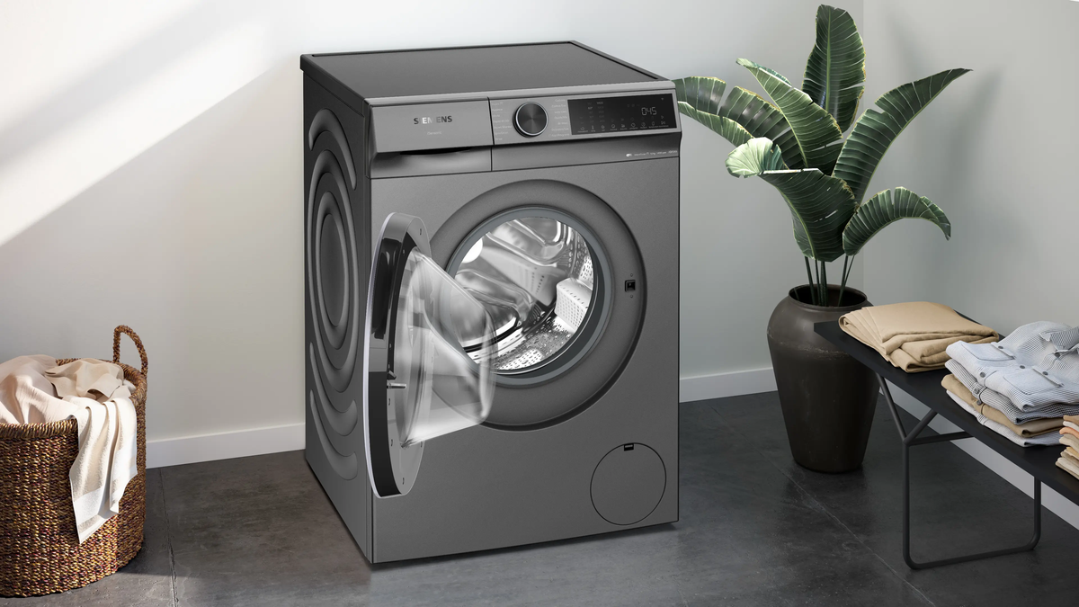 Siemens iQ500 Front loader Washing Machine 10 kg Cast iron grey WG54K2ZRZA-6