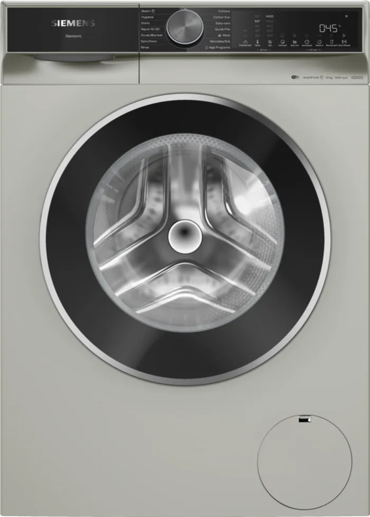 Siemens 10kg Front Loader Washing Machine Silver Inox WG54K2ZXZA
