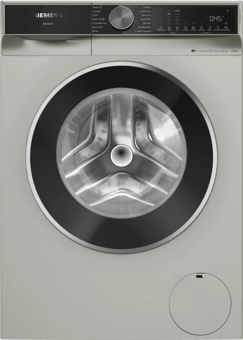 Siemens IQ500 Front Loader Washing Machine 10Kg Silver Inox WG54K2ZXZA-1