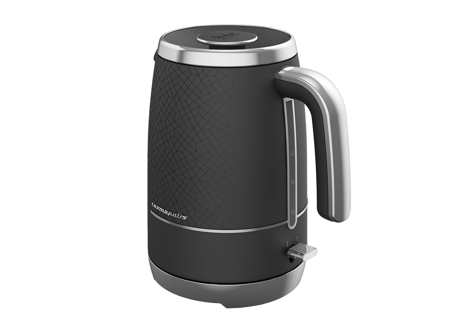 Beko 1.7L Cosmopolis Bullet Kettle Black WKM8306B-3