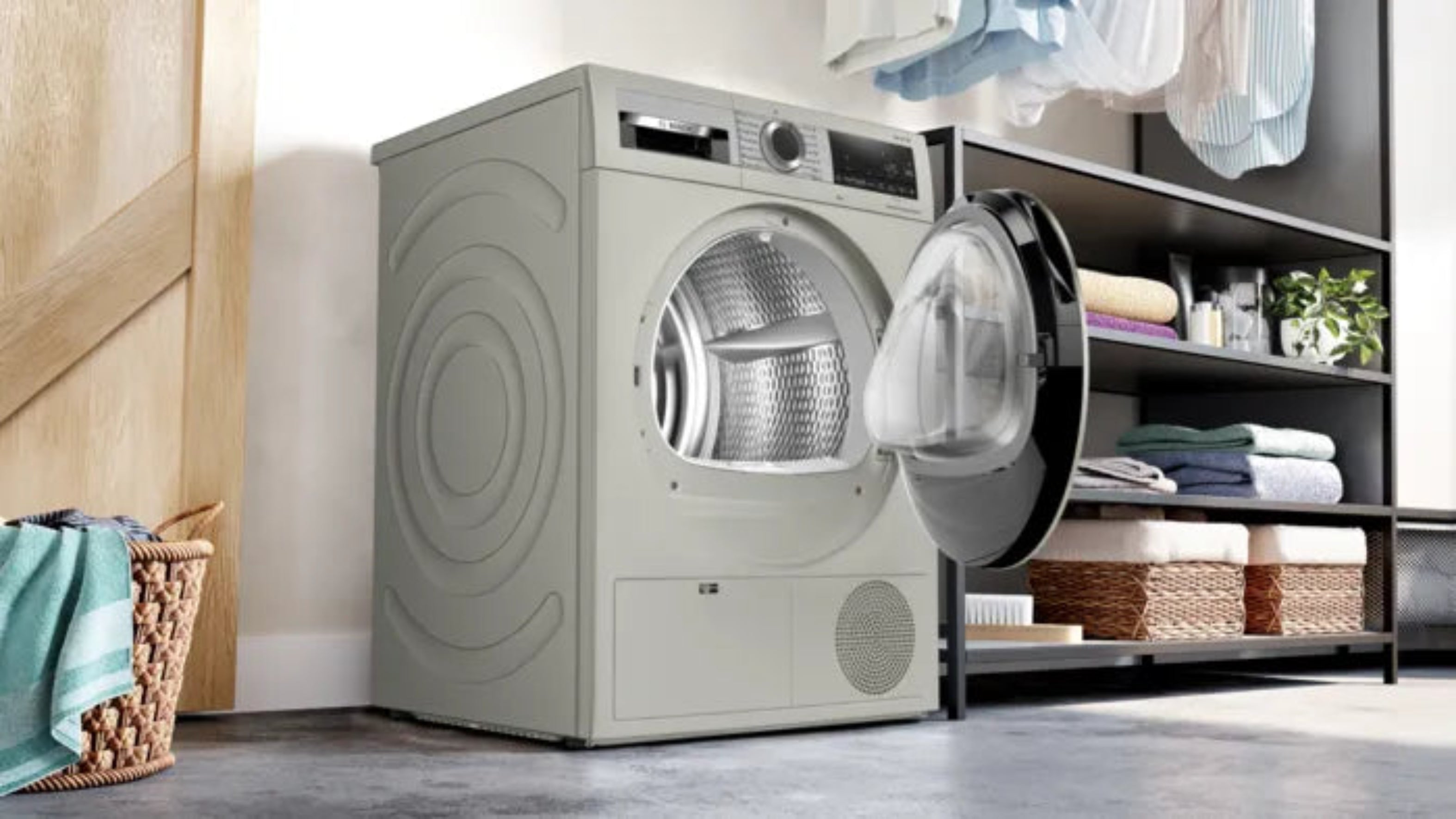 Bosch 9kg Condenser Tumble Dryer Silver Inox WPG1411XZA