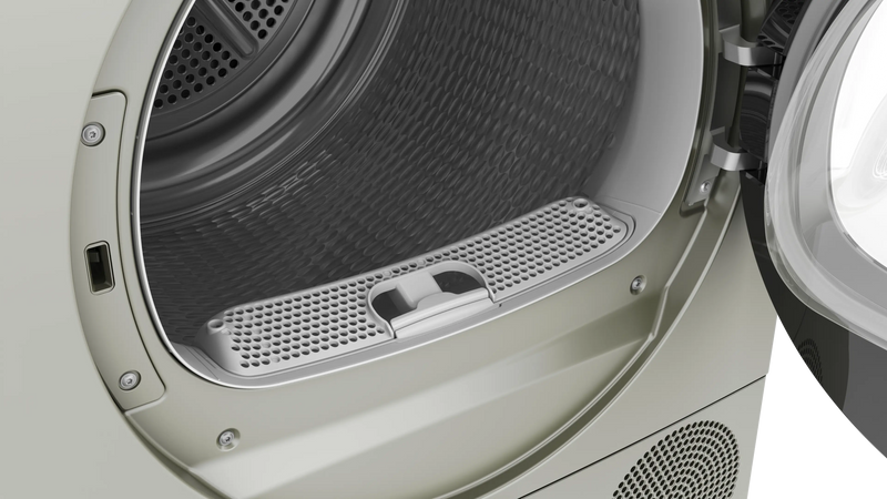 Bosch Series 6 Heat Pump Tumble Dryer 10 kg Silver inox WQJ2520RZA-8