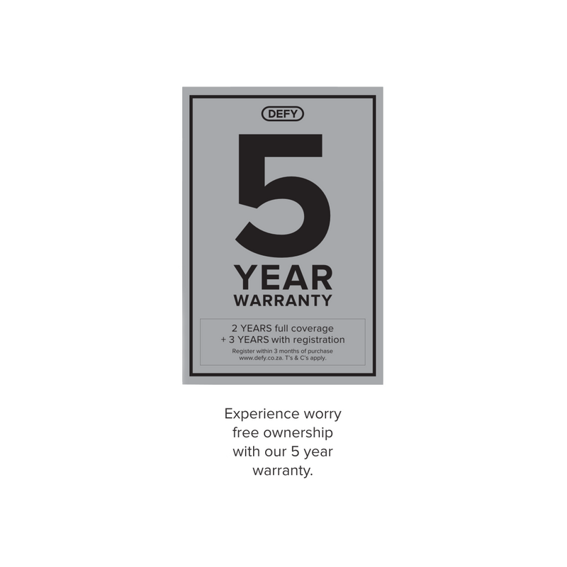 Defy 15 Place Setting Dishwasher Inox DDW257-15