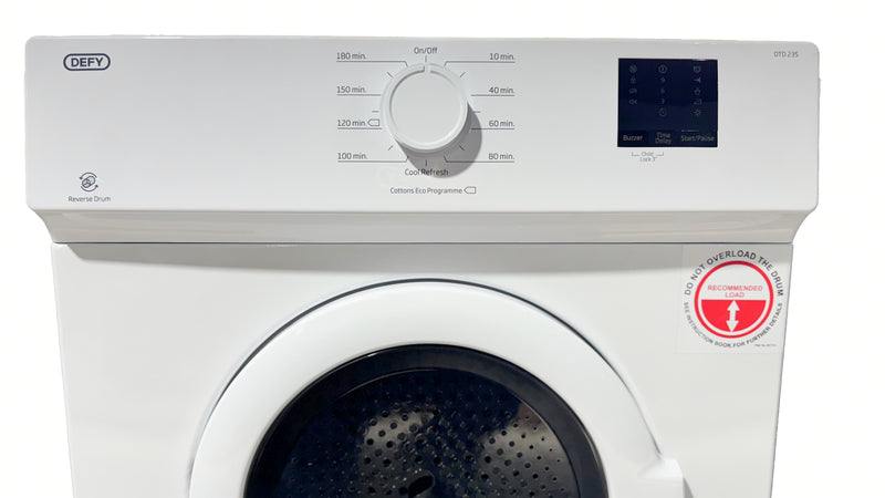 Defy 6kg Air Vented Tumble Dryer White DTD235-3