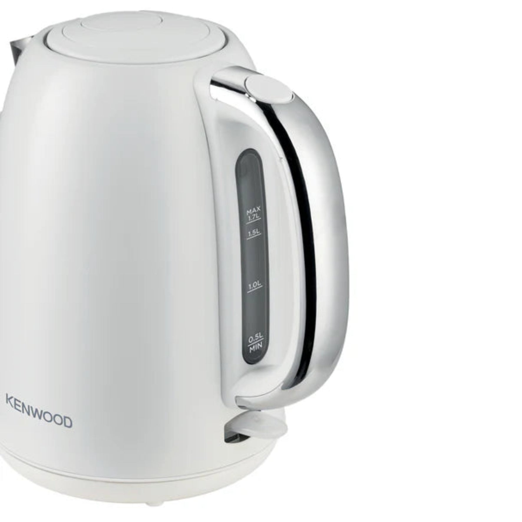 Kenwood - Elementa S/Steel Electric Kettle Matt White - ZJM37.000WH
