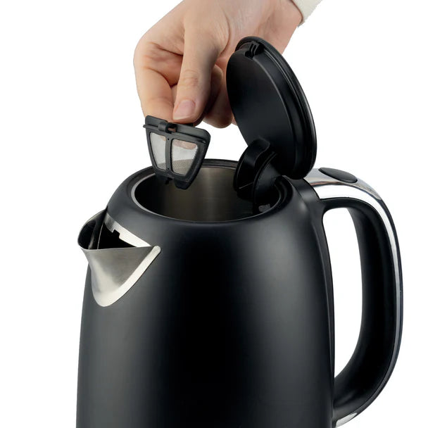 Kenwood Elementa S/Steel Electric Kettle Matt Black - ZJM37.000BK