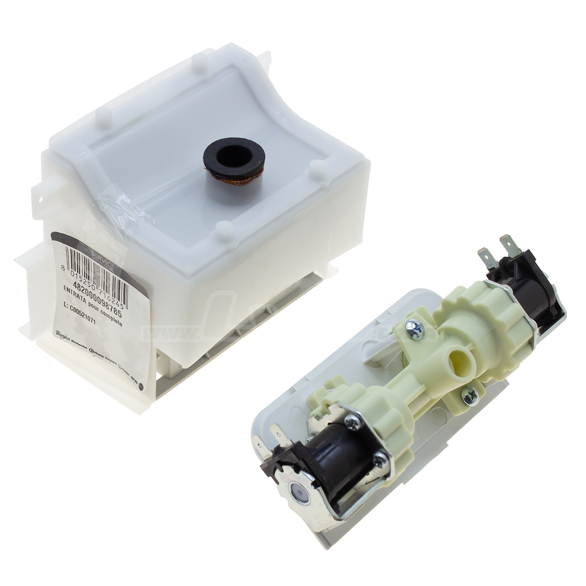 Whirlpool Washing Machine Double Solenoid Inlet Valve