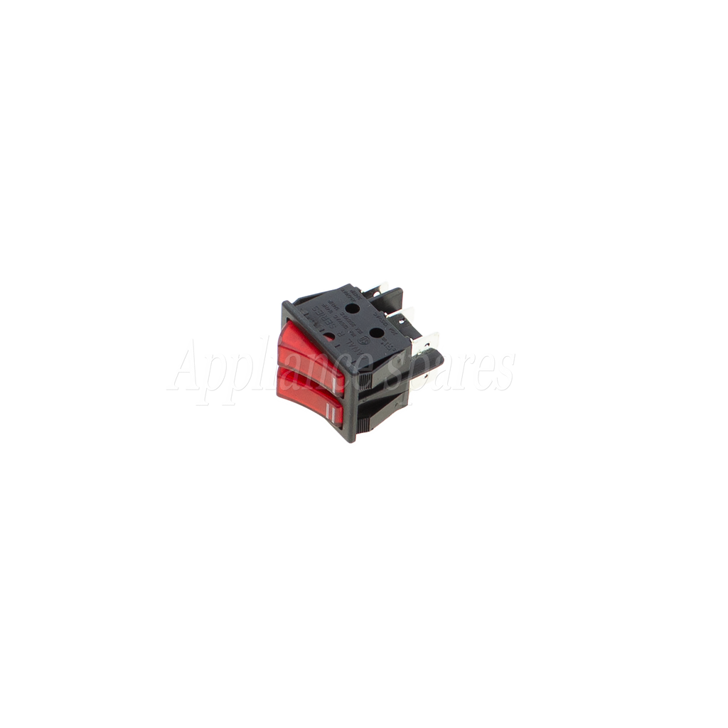 Tarp Switch Red Rocker Double Red Rocker Switch