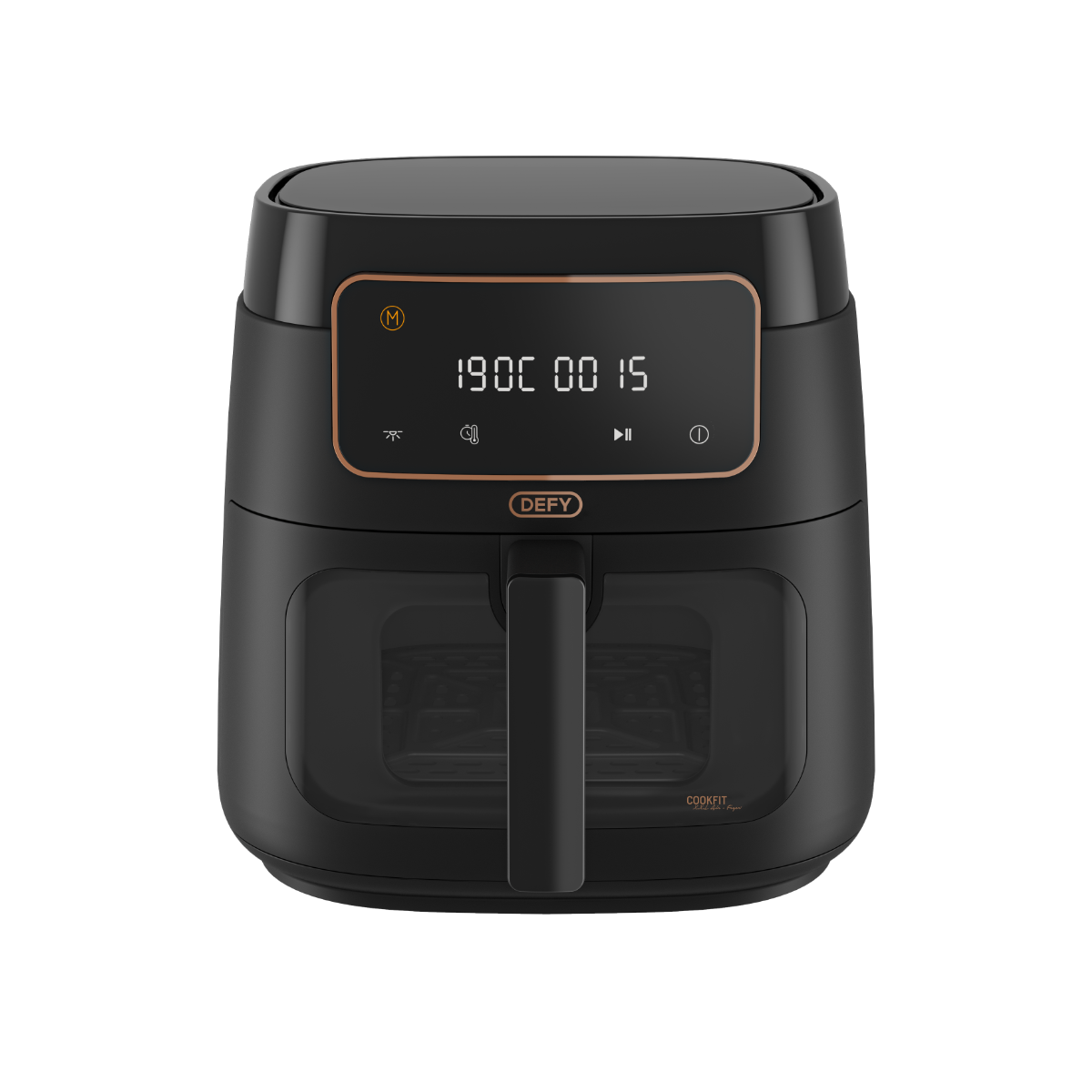 Defy Air Fryer 7.6L with Window Black DAF3376DB