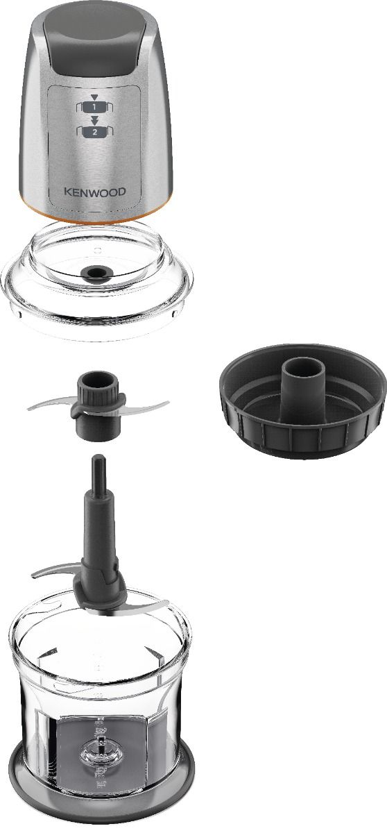 Kenwood Easy Chop Quad Blade Chopper Silver CHP61.100SI-7