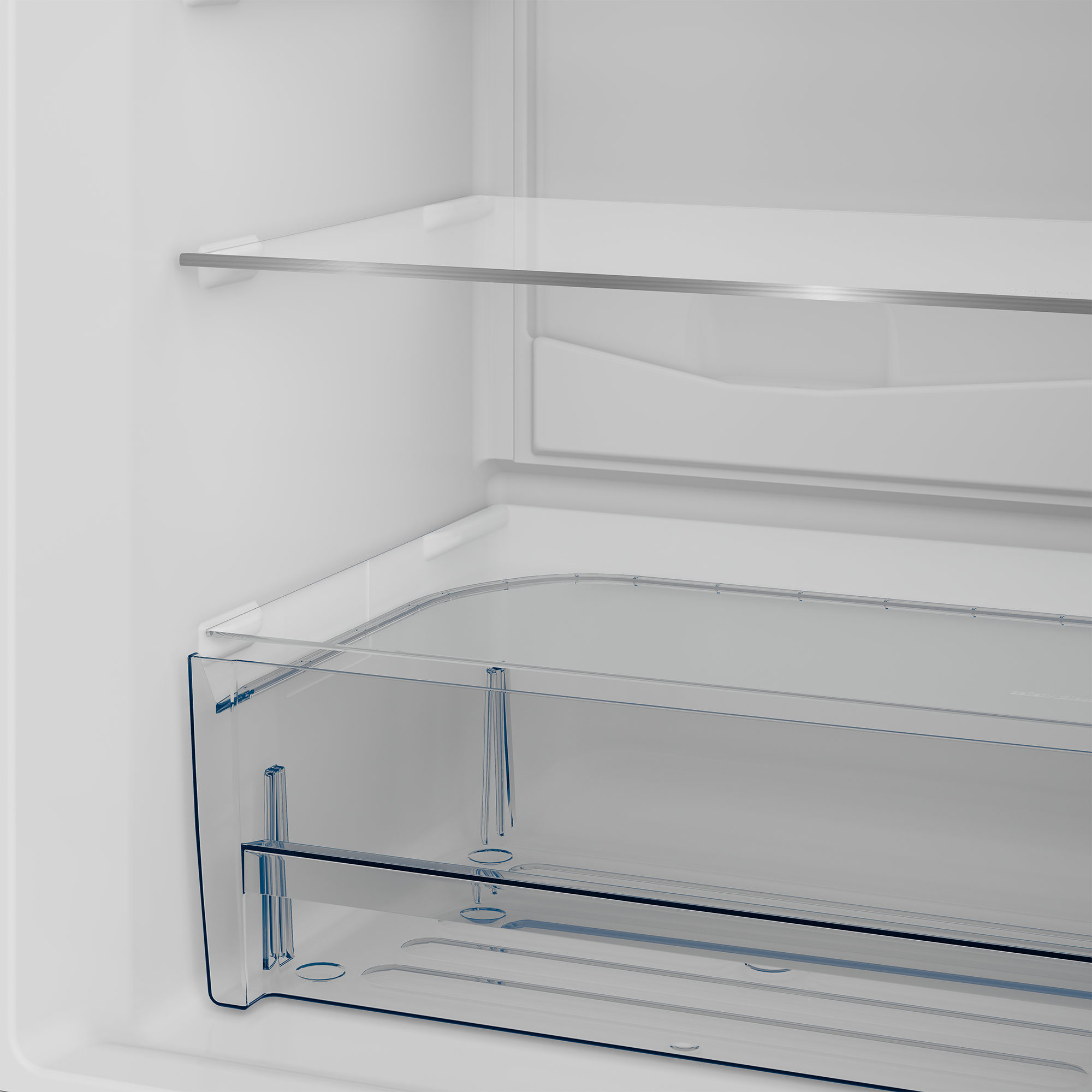 Defy 350L Fridge/Freezer Metallic DAC622