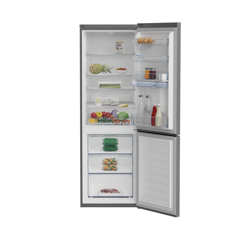 Defy 348L Fridge/Freezer Metallic DAC645-3