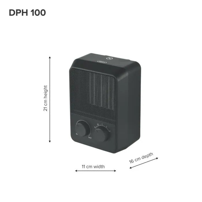 Defy Table Fan Heater PTC DPH100-3