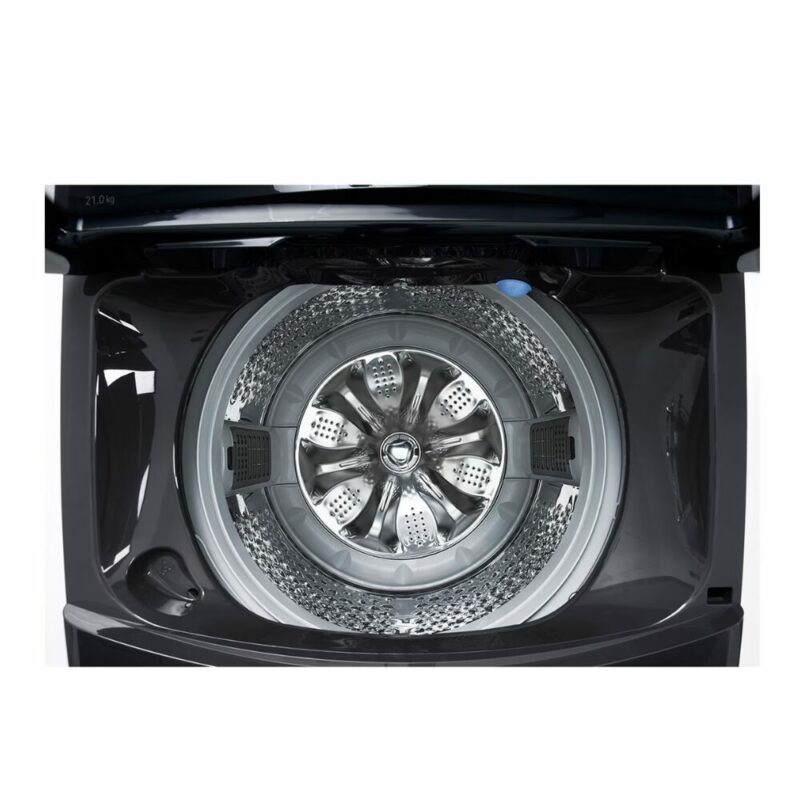 LG 21kg Top Loader Washing Machine Platinum Black T21H7EHHSTP