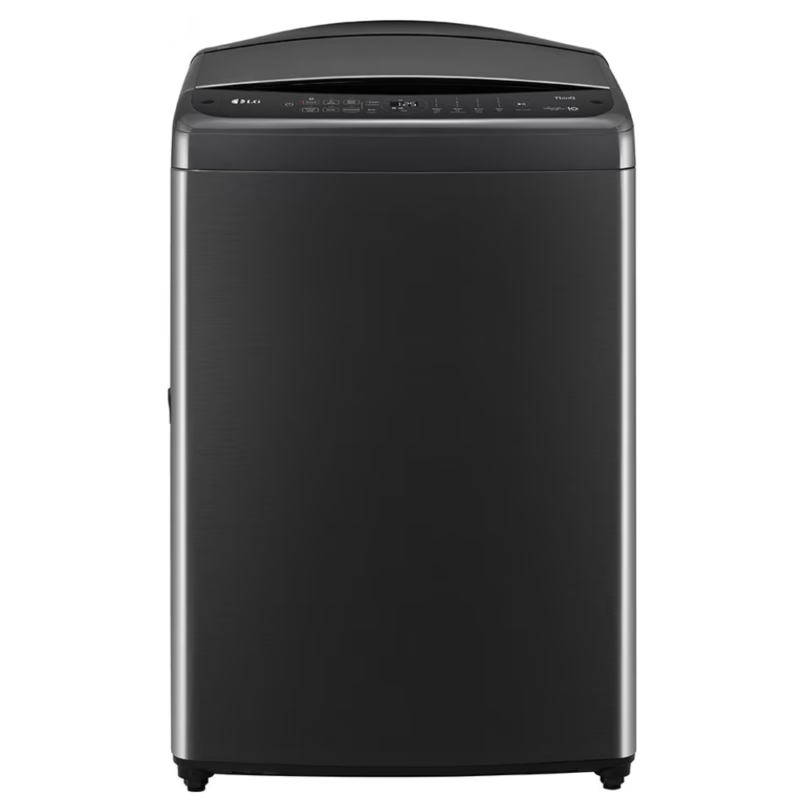 LG 21kg Top Loader Washing Machine Platinum Black T21H7EHHSTP