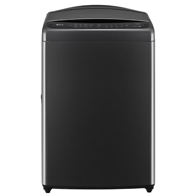 LG 21kg Top Loader Washing Machine Platinum Black T21H7EHHSTP-1