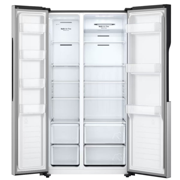 LG 519L Side by Side Fridge Silver GCFB507PQAM