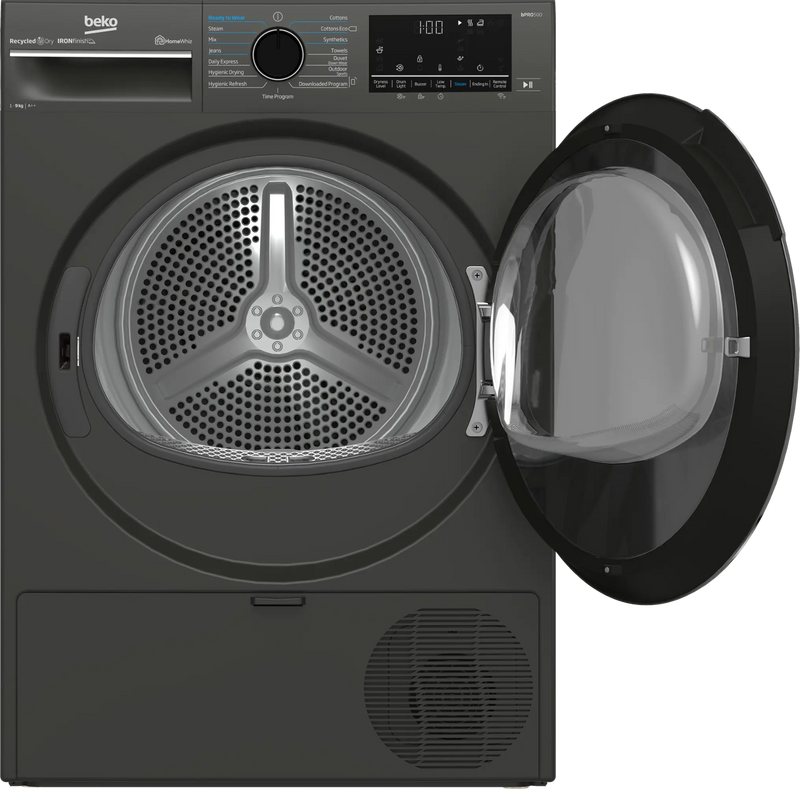 Beko 9kg Heat Pump Tumble Dryer Twilight Grey B5T49233WM-2