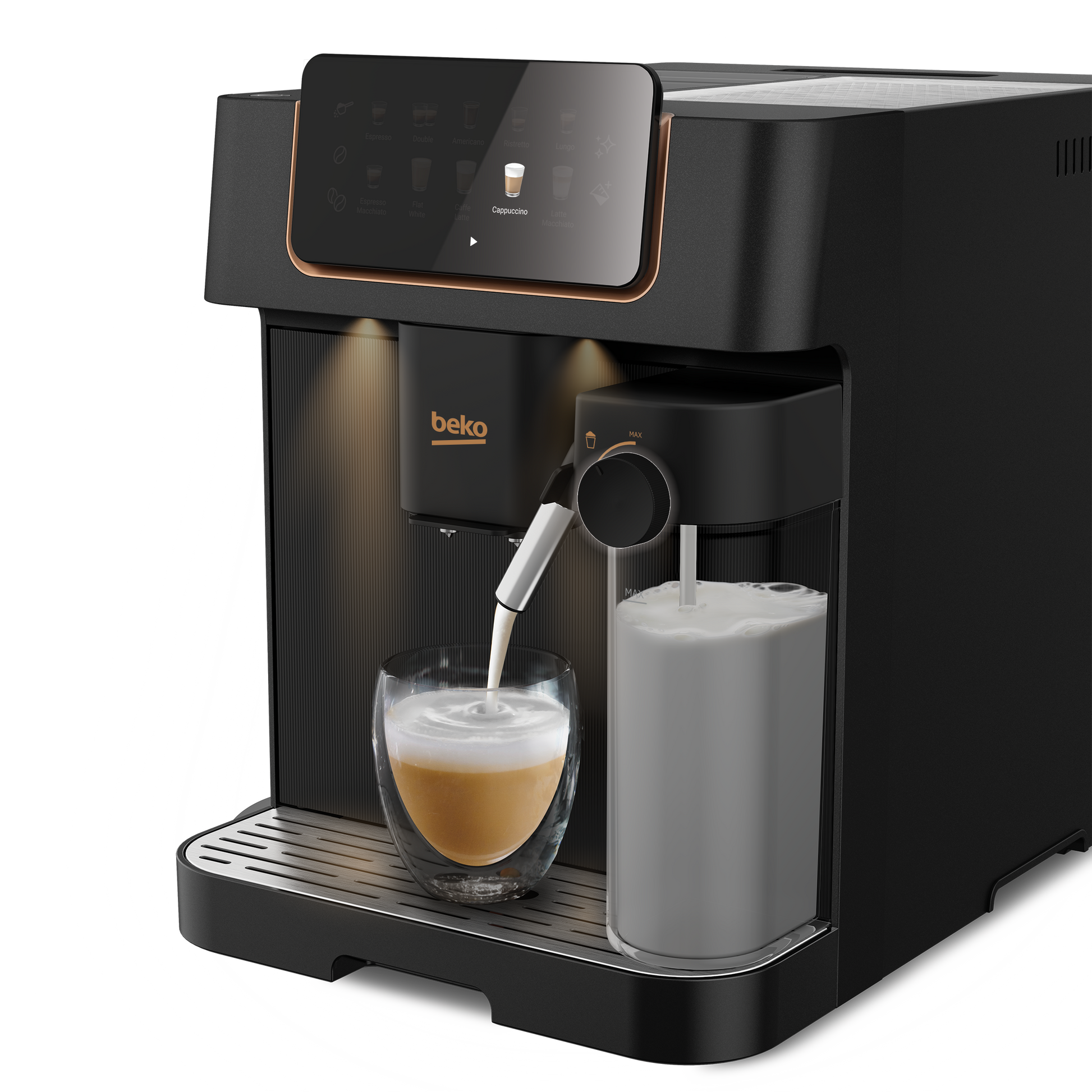Beko CaffeExperto Espresso Machine Black CEG7404C-4