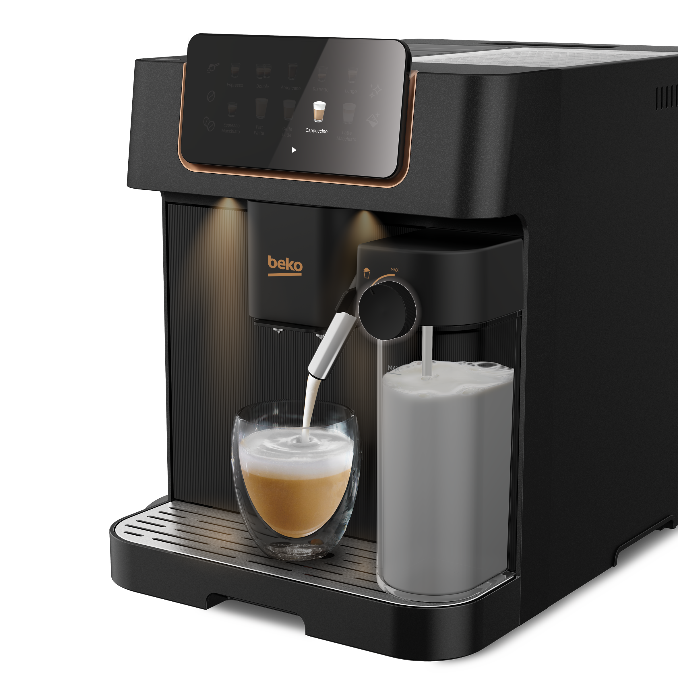Beko CaffeExperto Espresso Machine Black CEG7404C