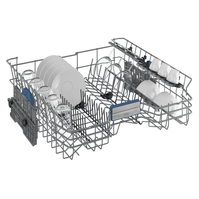 Beko 15 Place Setting Dishwasher Dark Stainless Steel BDW200-5
